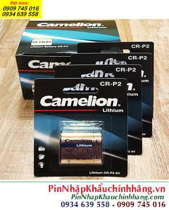 COMBO mua 0Hộp=12vỉ Pin Camelion CR-P2 Lithium 6V chính hãng (MẪU MỚI) _Giá chỉ 1.070.000/Hộp